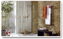dusche glaskeil